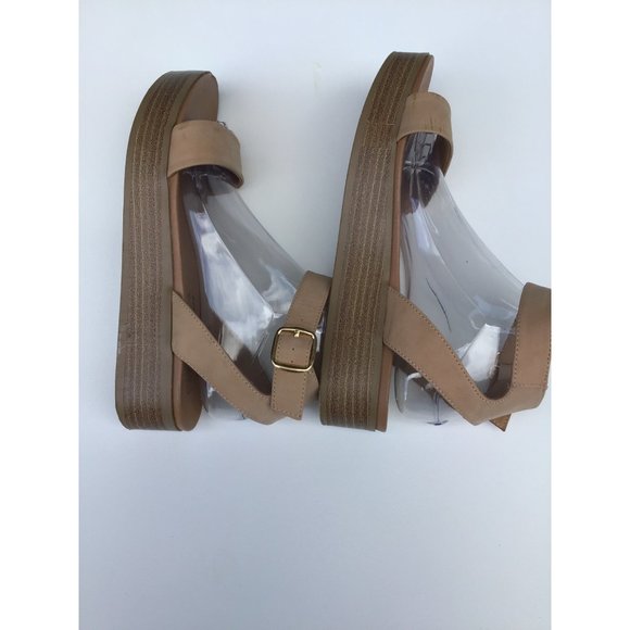 Coconuts by matisse Adjustable strap Sandels nude size 10MPre-Owned - Picture 6 of 12